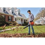 BLACK+DECKER 140 MPH 450 CFM 9 Amp Corded Electric Axial Leaf Blower - Super Arbor