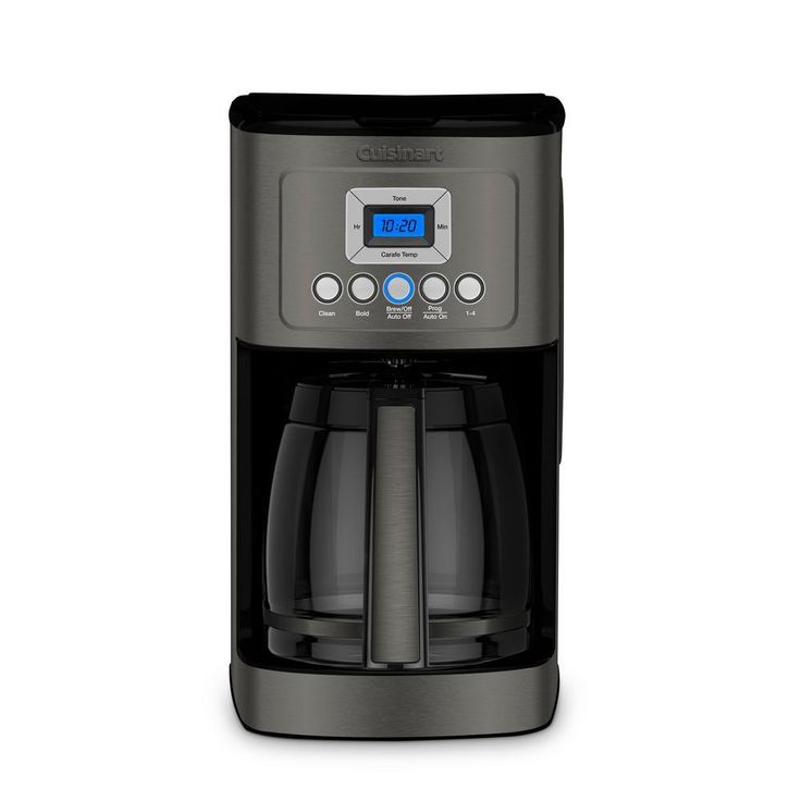 14-Cup Programmable Black Stainless Steel Drip Coffee Maker