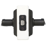 Accent Aged Bronze Privacy Door Lever with Addison Trim - Super Arbor