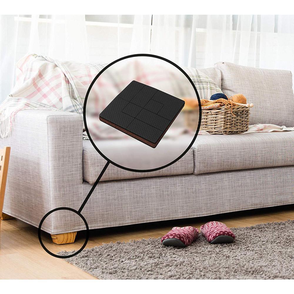 Gorillapads 4 in. 3 Layer Pucture Proof Furniture Gripper Pads (12-Pack) - Super Arbor