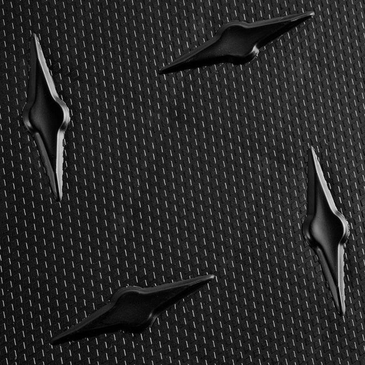 Swisstrax 12 in. W x 12 in. L Jet Black Diamondtrax Home Modular Polypropylene Flooring (50-Tile/Pack) (50 sq. ft.)
