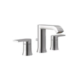 Genta 8 in. Widespread 2-Handle Bathroom Faucet in Chrome