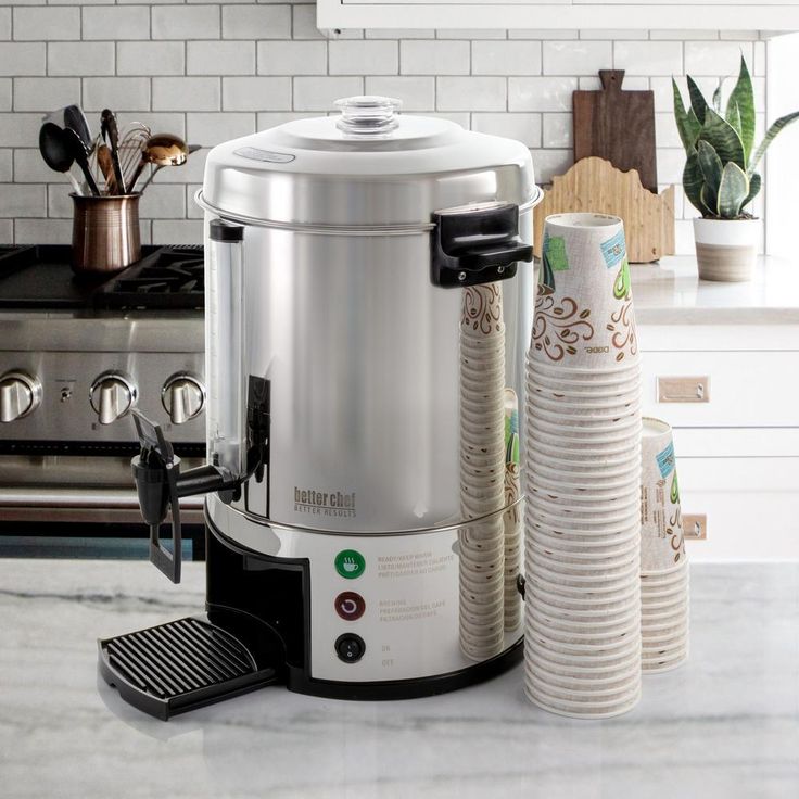 100-Cup Stainless Steel Coffee Urn