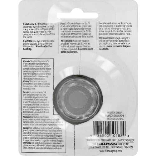 Hillman 110 ft. Galvanized Steel Wire, 18 Gauge