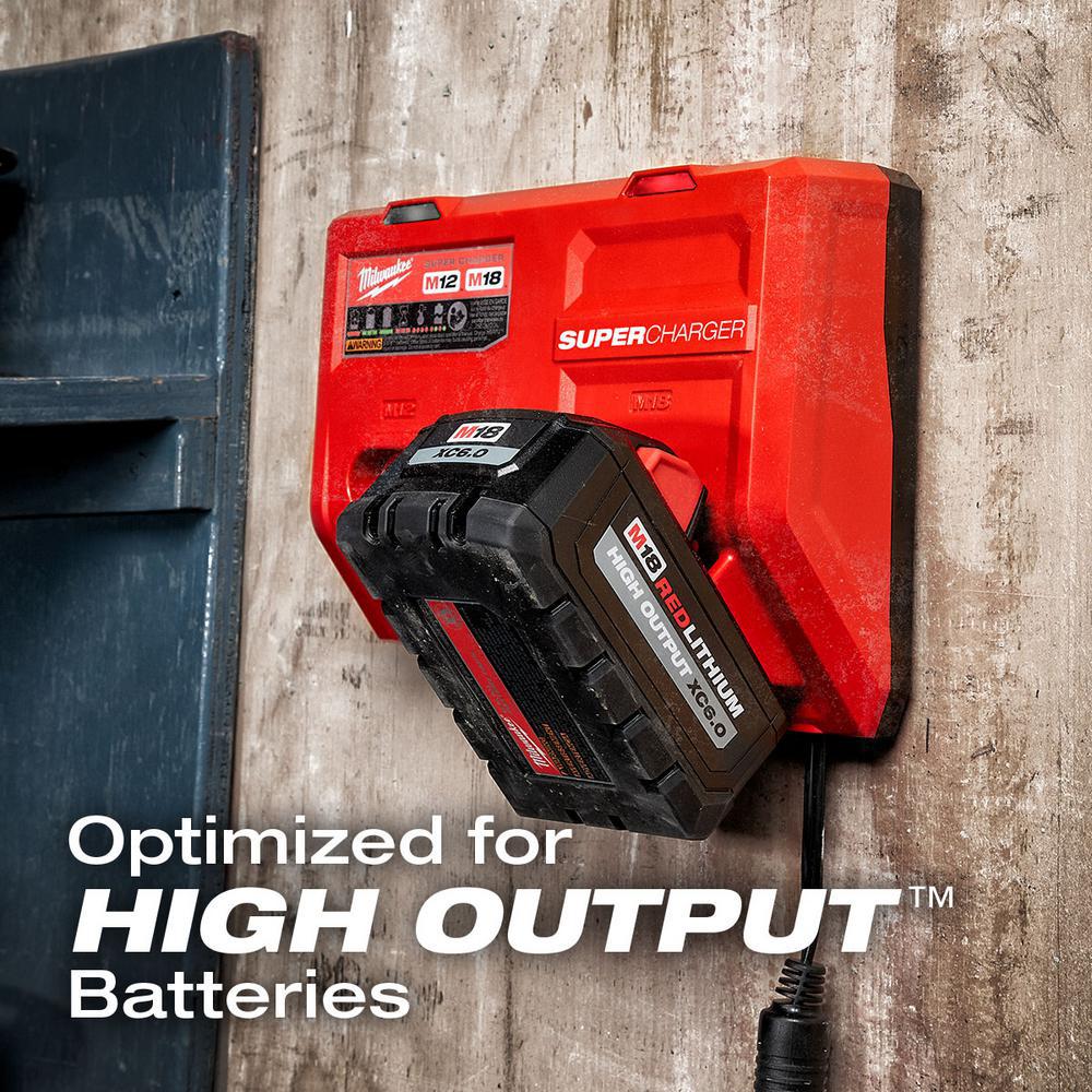 M18 FUEL 18-Volt Lithium-Ion Brushless Cordless SAWZALL Reciprocating Saw with Super Charger and 8.0 Ah Battery - Super Arbor