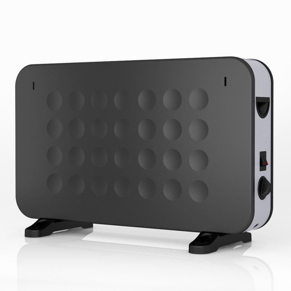 1500-Watt 12-Hour Timer LED Remote Control Portable Oscillating PTC Ceramic Space Heater - Super Arbor