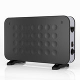 1500-Watt 12-Hour Timer LED Remote Control Portable Oscillating PTC Ceramic Space Heater - Super Arbor