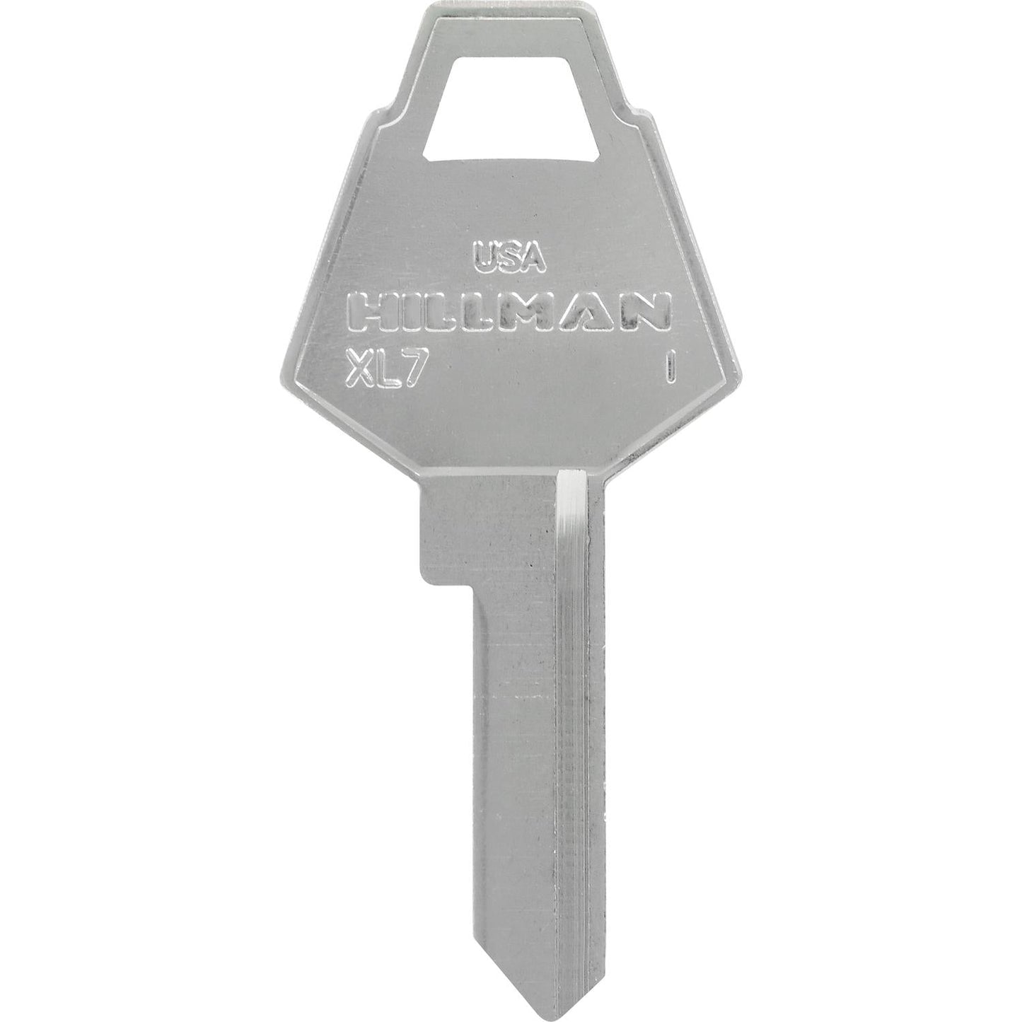 Hillman Mailbox Universal Key Blank XL7 — Single Pack