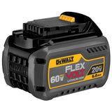 FLEXVOLT 60-Volt MAX Lithium-Ion Cordless Brushless 7-1/4 in. Circular Saw with Battery 2Ah, 1-Hour Charger and Case - Super Arbor