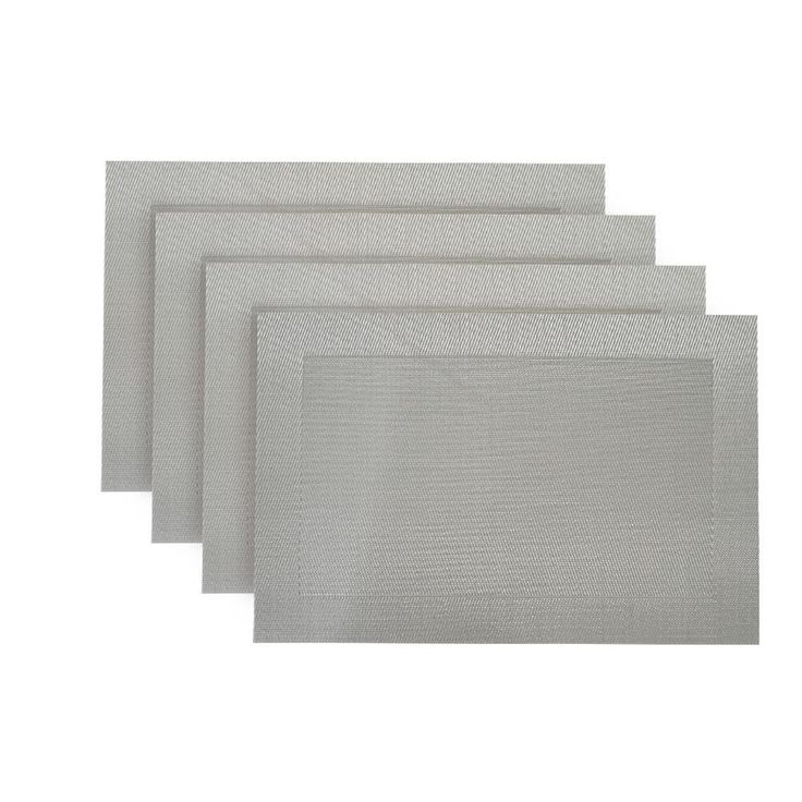 Napa Silver Textilene Placemat (Set of 4)