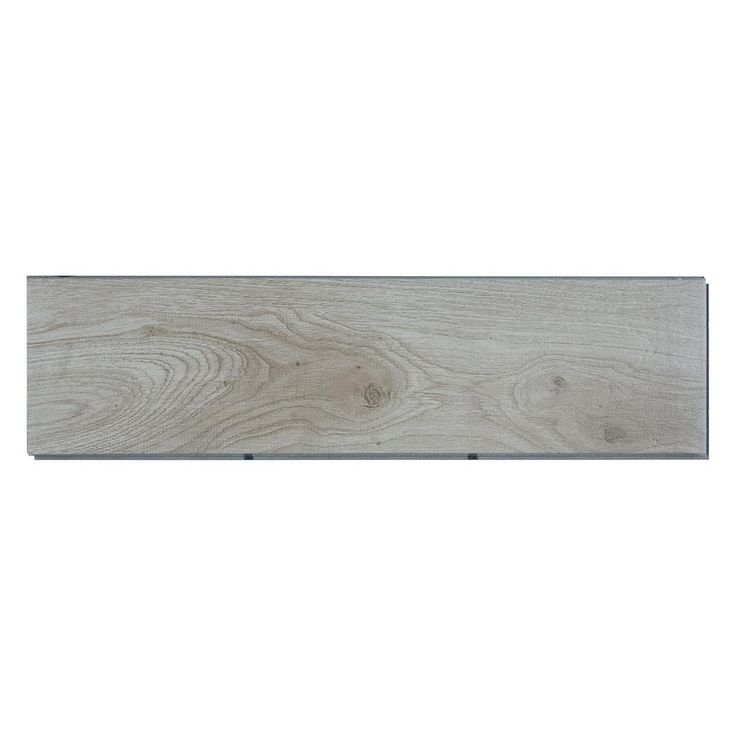 Daltile QuicTile 6 in. x 24 in. Perspective Grey Glazed Porcelain Locking Floor Tile (10.2 sq. ft. / case)