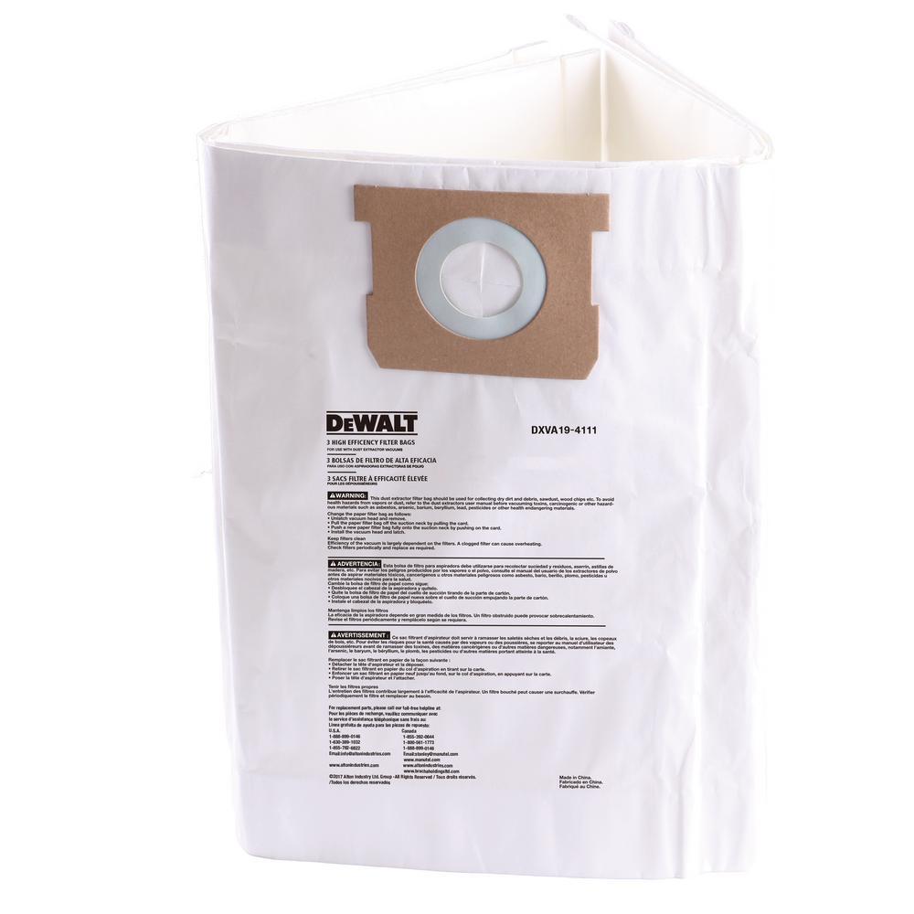 6 Gal. to 10 Gal. Fine Dust Bag Filter Wet/Dry Vacuum - Super Arbor