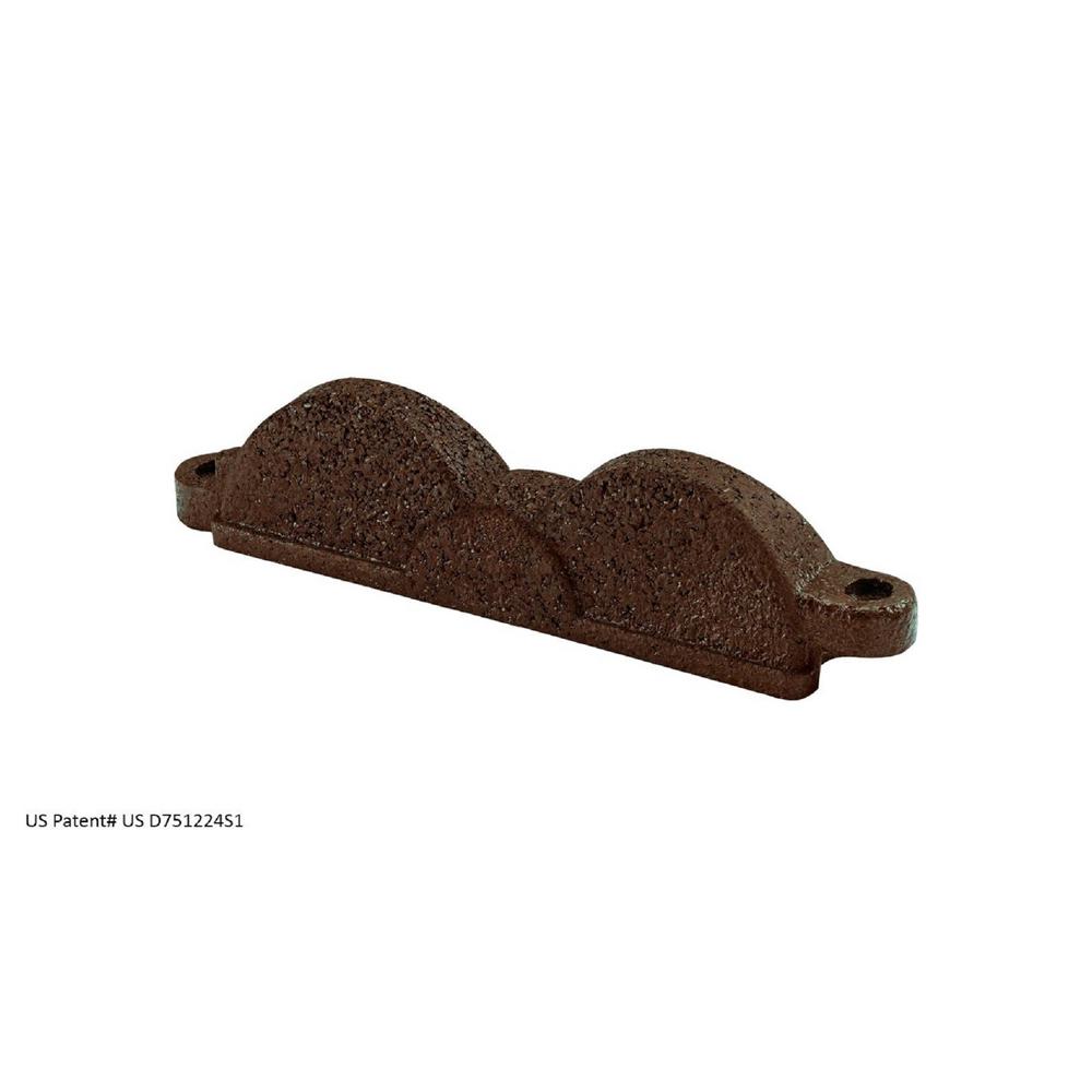 Valley View Industries 20 ft., 12 in. Pieces Dark Brown Rubber Edging - Super Arbor