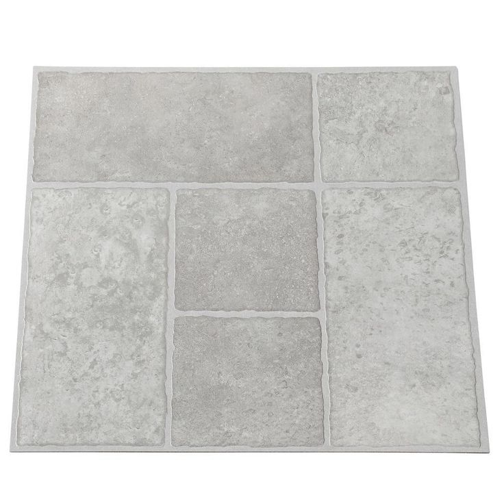 TrafficMASTER Bodden Bay 12 in. x 12 in. Grey Peel and Stick Vinyl Tile (30 sq. ft. / case)