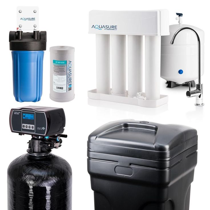 Whole House Filtration with 48,000 Grain Fine Mesh Water Softener, Reverse Osmosis System and Sediment-GAC Pre-Filter