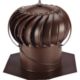 12 in. Weathered Bronze Aluminum Externally Braced Whirlybird Wind Turbine - Super Arbor
