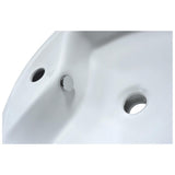 Vitruvius Series Ceramic Vessel Sink in White - Super Arbor