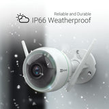 1080p Wi-Fi Outdoor Surveillance Camera with 100 ft. Night Vision Weatherproof, Smart Motion Detection - Super Arbor