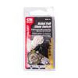 3 Amp Single-Pole Single Circuit Pull-Chain Switch - Nickel (1-Pack) - Super Arbor