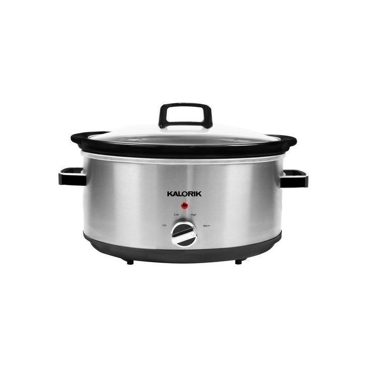 6.5 Qt. Stainless Steel Slow Cooker