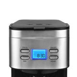 12-Cup Stainless Steel Programmable Digital Coffee Maker