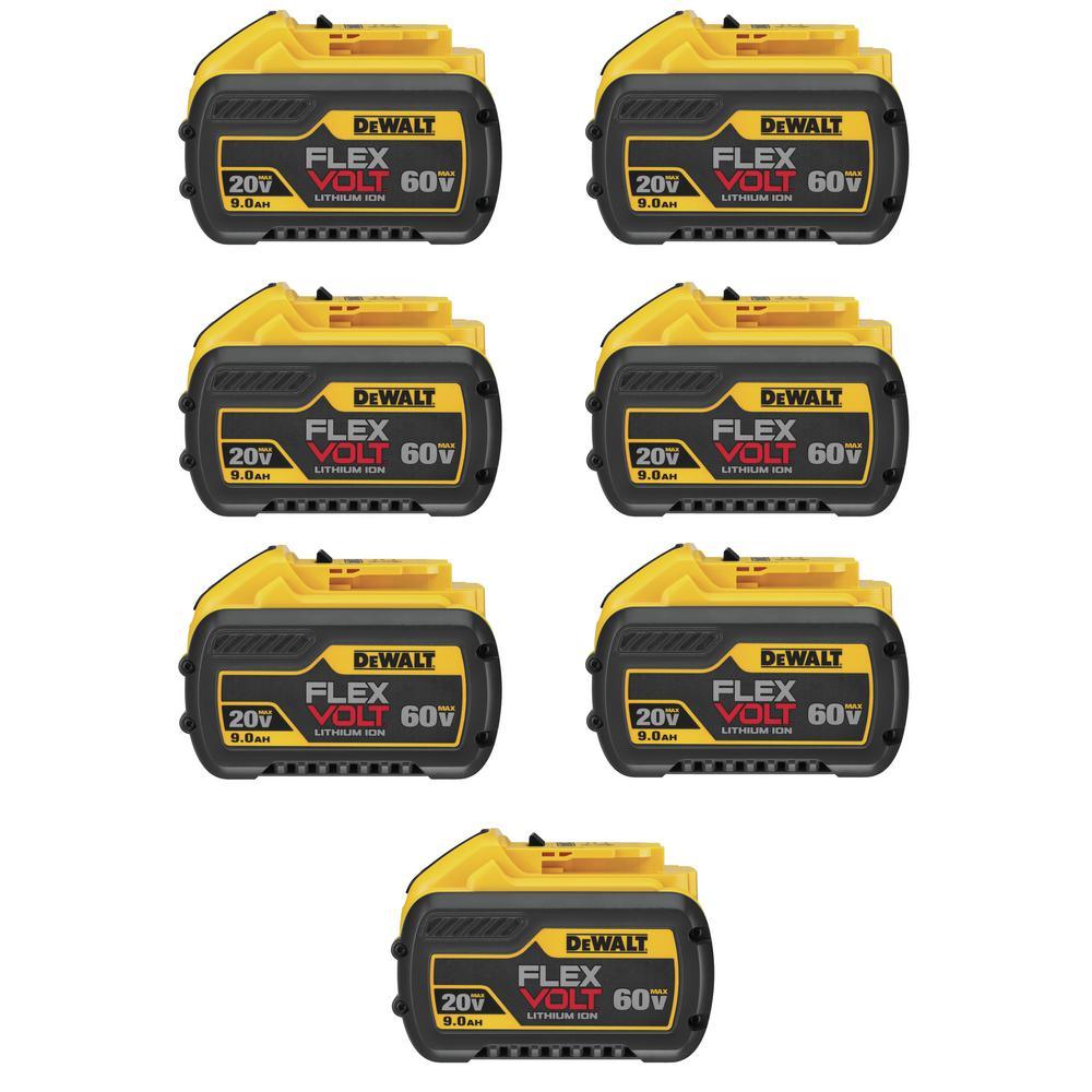FLEXVOLT 20-Volt/60-Volt MAX Lithium-Ion 6.0Ah Battery Pack (8-Pack) - Super Arbor
