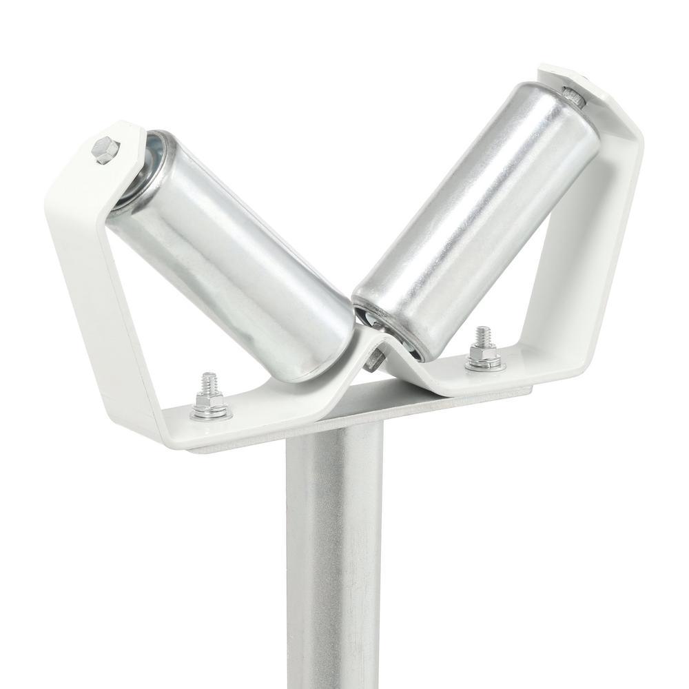 Heavy Duty 22 in. x 32 in. Adjustable V-Roller Pipe Stand - Super Arbor