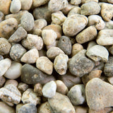 Southwest Boulder & Stone 0.50 cu. ft. 3/8 in. White Ice Bagged Landscape Rock and Pebble for Gardening, Landscaping, Driveways and Walkways - Super Arbor