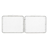 Everbilt 10 ft. W x 4 ft. H Galvanized Steel Drive Fence Gate