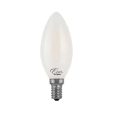 Euri Lighting 40 Watt Equivalent Warm White (2700K) B10 ENERGY STAR and Dimmable LED Light Bulb in Frosted (4-Pack)