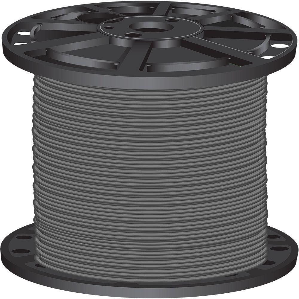 500 ft. 6 Black Stranded CU SIMpull THHN Wire - Super Arbor