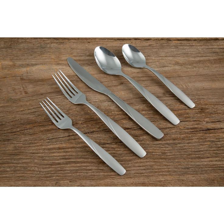 Southview Sand 18/0 20-Piece Flatware Set, Service for 4