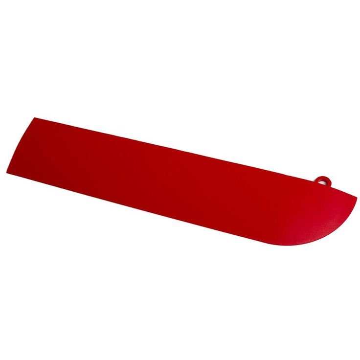 MotorDeck 12 in. x 3 in. Red Modular Edging Kit Male (22-Piece, Includes 2 Corner Edges)