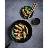 Pro 10 in. and 11.5 in. Aluminum Ultra-Nonstick Hard Anodized Diamond Infused Induction Capable Fry Pan Set (2-Piece)