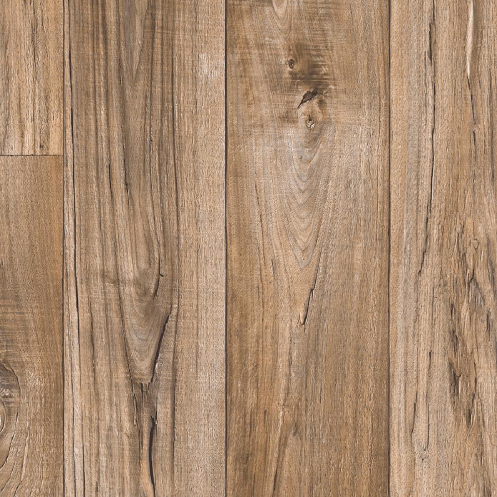 IVC Ash Brown Oak Residential Vinyl Sheet, Sold by 13.2 ft. Wide x Custom Length - Super Arbor