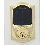 Camelot Bright Brass Connect Smart Door Lock with Alarm - Super Arbor