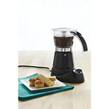 3-Cup/6-Cup Electric Coffee Maker in Black
