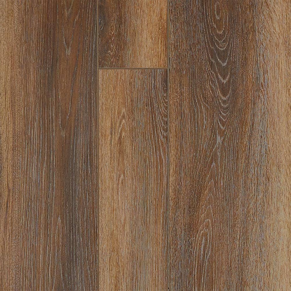 Boulder Pass Hickory 8.98 in. W x 48.03 in. L Waterproof High Traffic Luxury Vinyl Plank Flooring (17.98 sq. ft./case) - Super Arbor