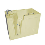 Nova Heated 5 ft. Walk-In Air and Whirlpool Jetted Tub in White with Chrome Trim - Super Arbor