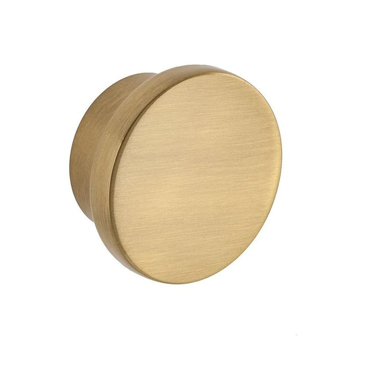 Ethan 1-5/8 in. Satin Brass Round Cabinet Knob