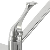 Single-Handle Standard Kitchen Faucet in Chrome - Super Arbor