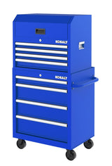 Kobalt 26-in W x 22-in H 4-Drawer Steel Tool Chest (Blue)