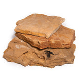16 in. x 12 in. x 2 in. 120 sq. ft. Storm Mountain Natural Flagstone for Landscape, Gardens and Pathways - Super Arbor
