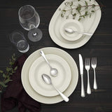 New Rim Silver 18/0 Stainless Steel Dinner Fork (12-Pack)