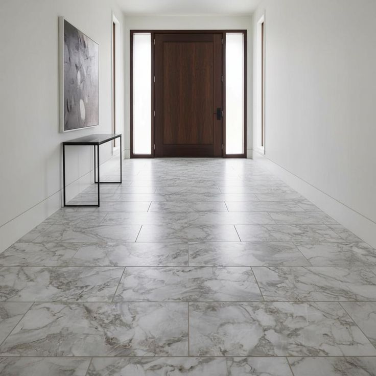 Northshore Grove Marble 22 MIL x 18.5 in. W x 37 in. L Click Lock Waterproof Vinyl Tile Flooring (19.1 sq. ft./case)