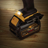 FLEXVOLT 60-Volt MAX Lithium-Ion Cordless Brushless 1/2 in. Stud and Joist Drill with Battery 2Ah and Bonus Battery 2Ah - Super Arbor