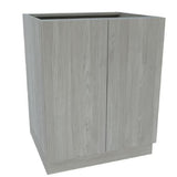 Cambridge 36-in W x 34.5-in H x 24-in D Grey Nordic Wood Engineered Wood Sink Base Stock Cabinet