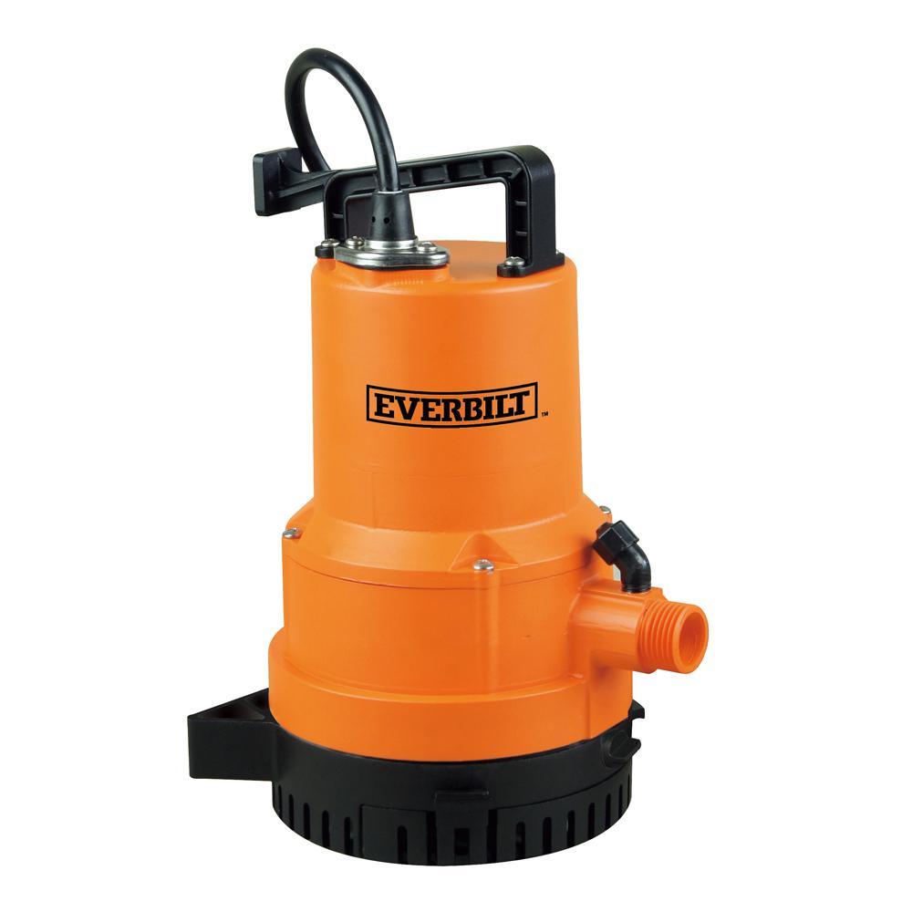 1/4 HP 2-in-1 Utility Pump - Super Arbor