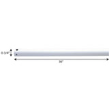 AirPro 36 in. White Extension Downrod