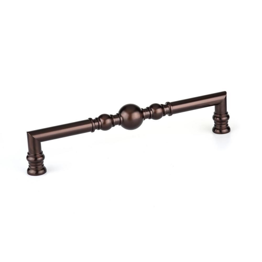 7-9/16 in. (192 mm) Center-to-Center Champagne Bronze Traditional Drawer Pull - Super Arbor